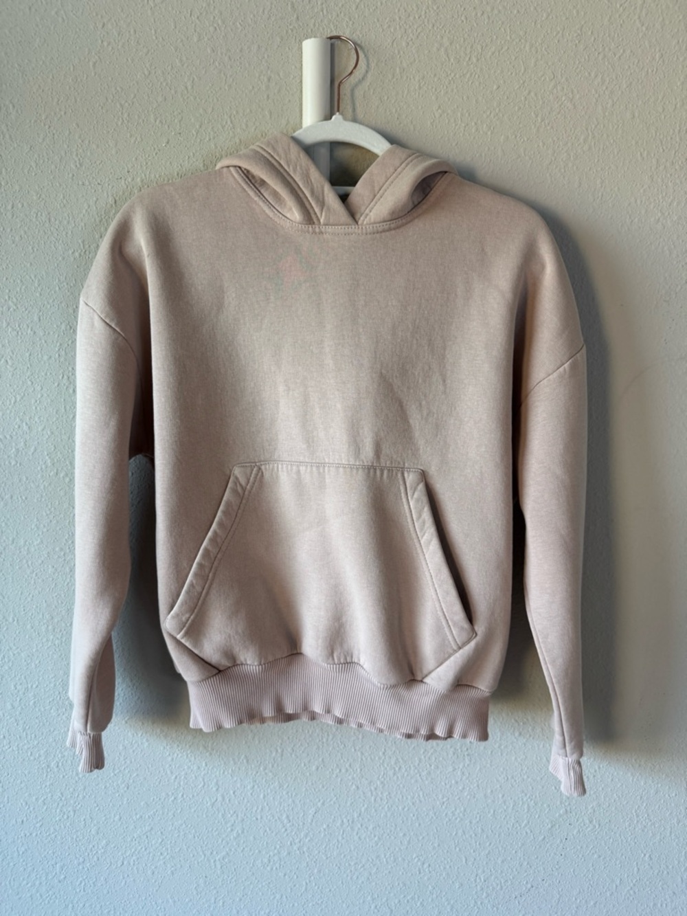 Everyday Relaxed Hoodie - Light Beige